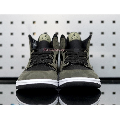 Air Jordan 1 Mid Olive BQ6472-030 Olive/Black/White/Green Mens Womens Shoes