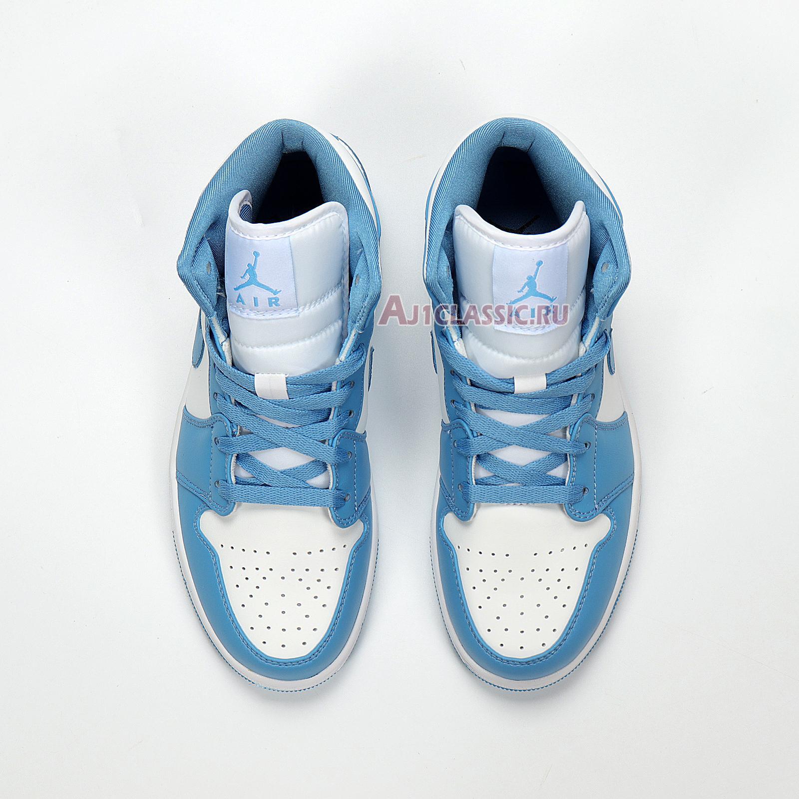 New Air Jordan 1 Mid "UNC" 554724-106 Shoes