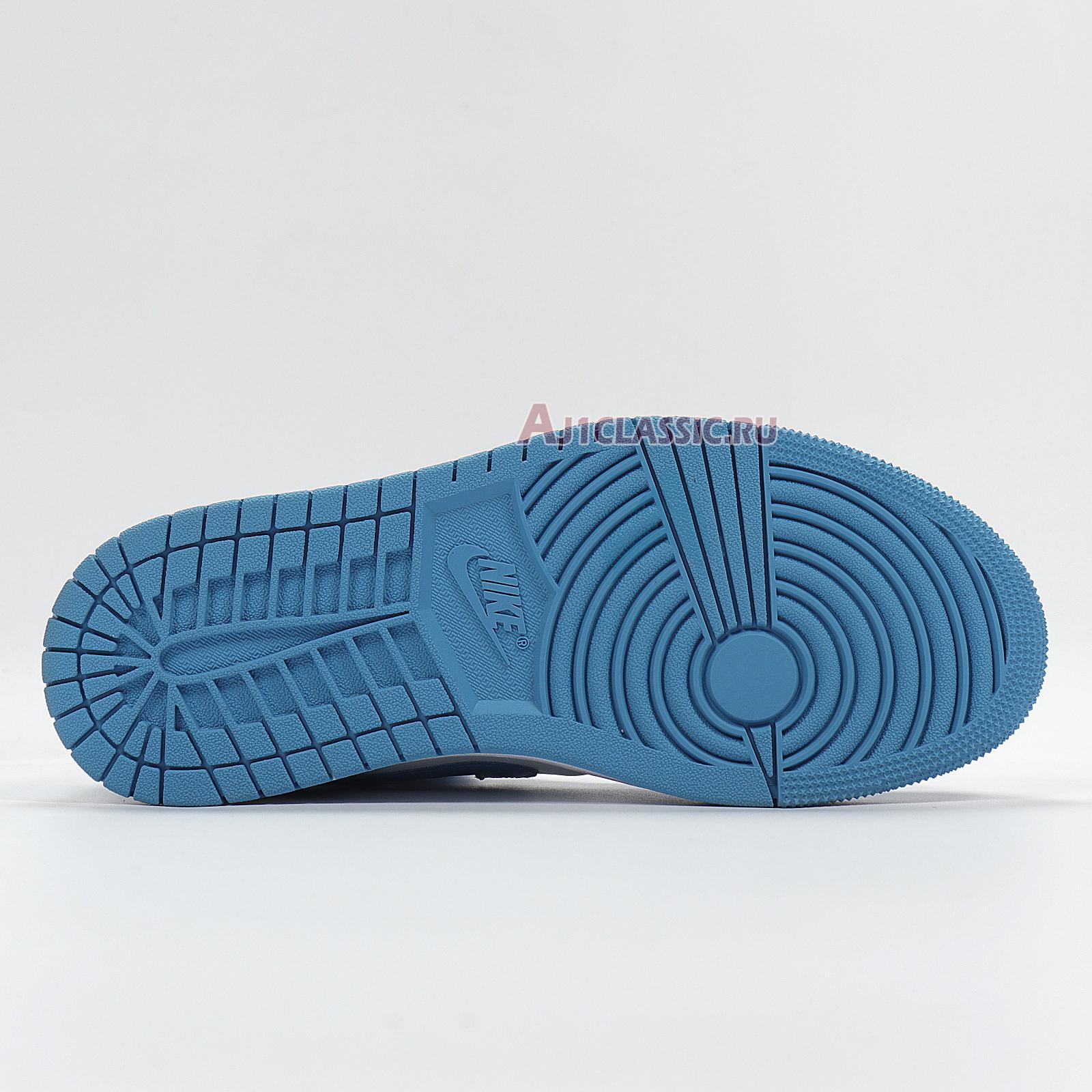 New Air Jordan 1 Mid "UNC" 554724-106 Shoes