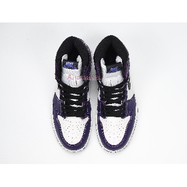 Air Jordan 1 Retro High OG Court Purple 2.0 555088-500 Court Purple/White/Black Mens Womens Shoes