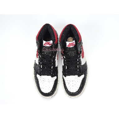 Air Jordan 1 Retro High OG Gym Red 555088-061 Black/White-Sail-Gym Red Mens Womens Shoes