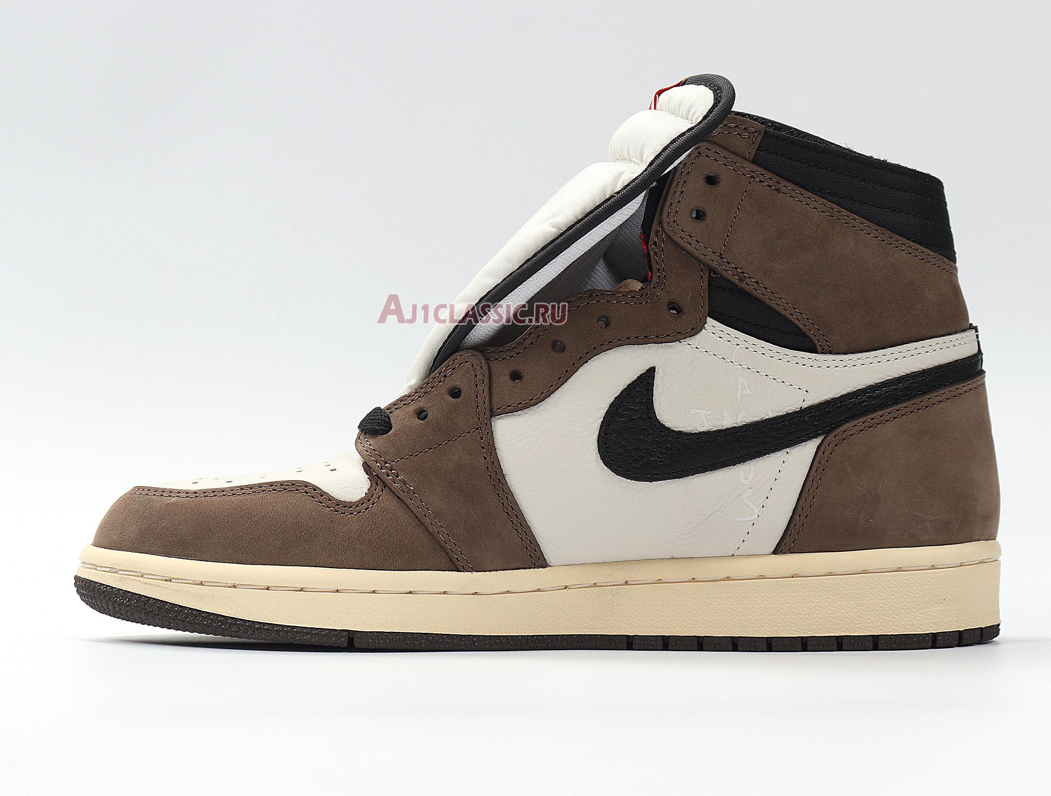 New Travis Scott x Air Jordan 1 Retro High OG "Mocha" CD4487-100 Shoes
