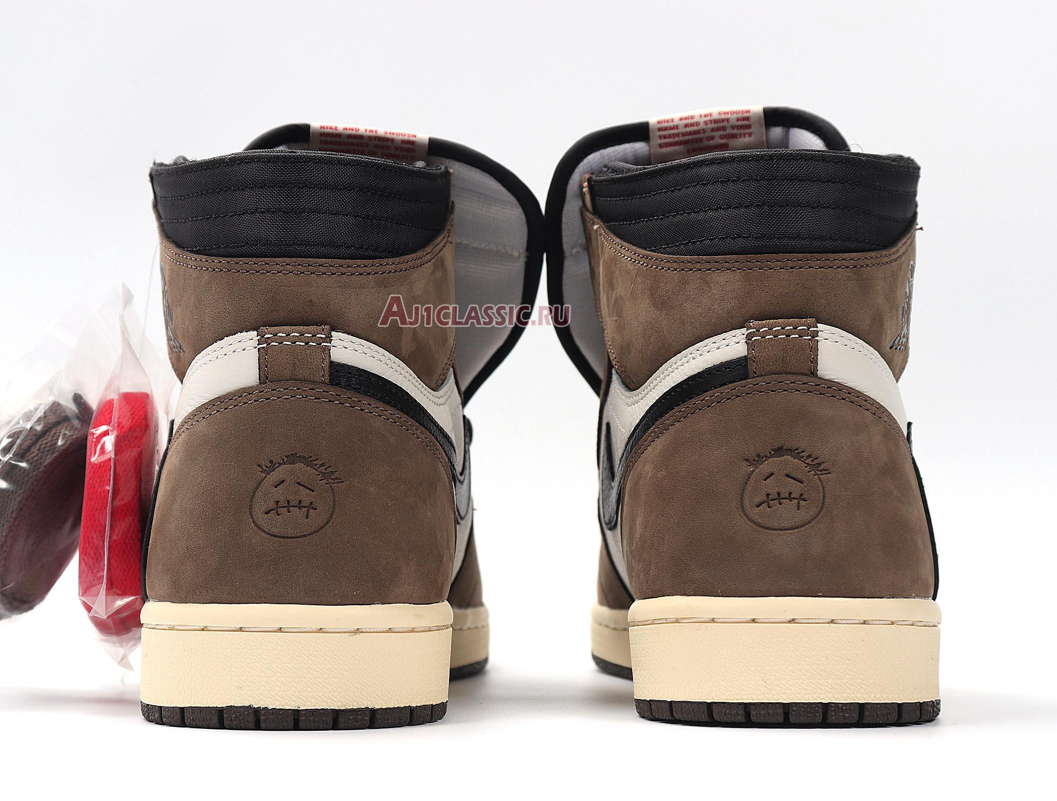 New Travis Scott x Air Jordan 1 Retro High OG "Mocha" CD4487-100 Shoes