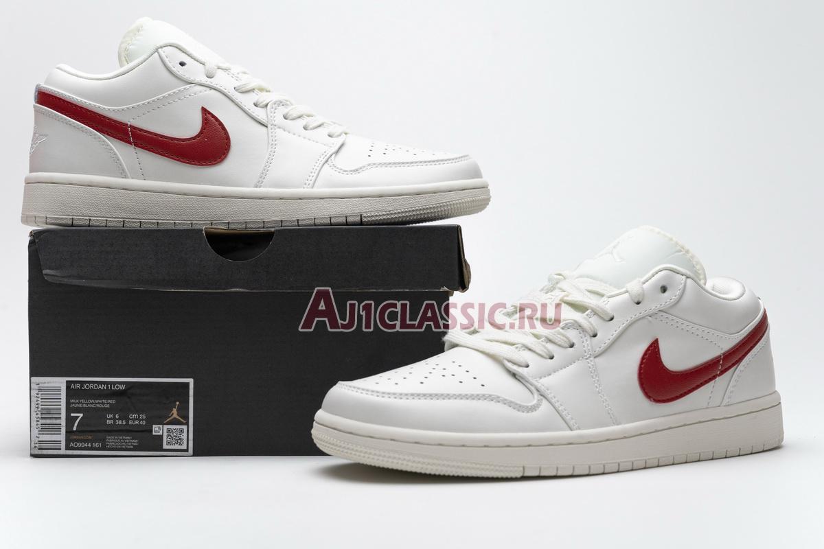 New Air Jordan 1 Retro Low "White Red" AQ9941-161 Shoes