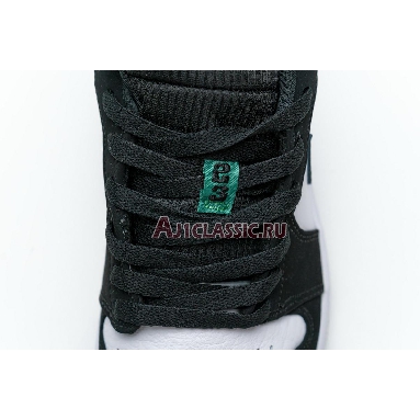 Air Jordan 1 Retro Low Mystic Green 553558-113 White/Black-Mystic Green Mens Womens Shoes