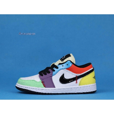 Air Jordan 1 Low Lightbulb CZ3572-104 White/Black/Lightbulb/Team Orange Mens Womens Shoes