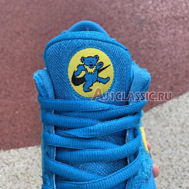Grateful Dead x Nike SB Dunk Low Blue Bear CJ5378-400 Sky Blue/Yellow Mens Womens Shoes