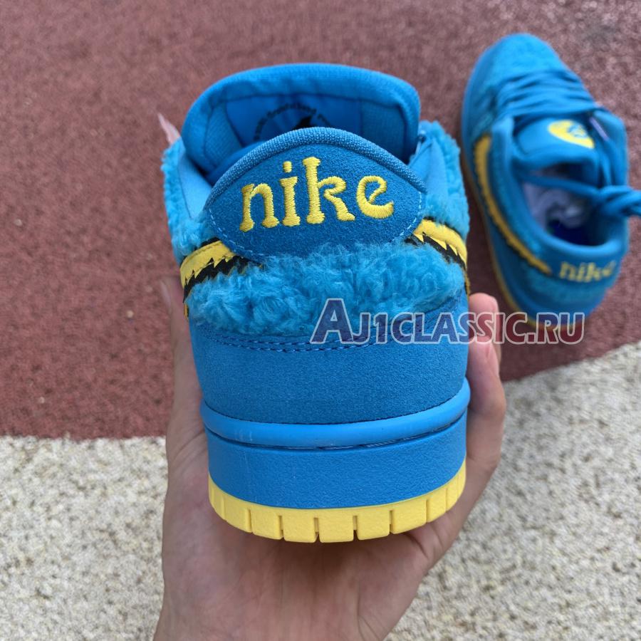 New Grateful Dead x Nike SB Dunk Low "Blue Bear" CJ5378-400 Shoes