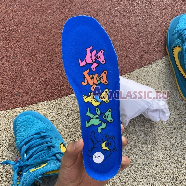 Grateful Dead x Nike SB Dunk Low Blue Bear CJ5378-400 Sky Blue/Yellow Mens Womens Shoes