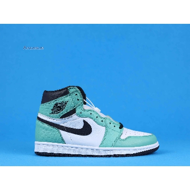 Air Jordan 1 Retro High OG WMNS Multi Color 555441-889 Green/Pink/White/Black Mens Womens Shoes