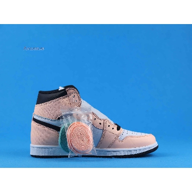Air Jordan 1 Retro High OG WMNS Multi Color 555441-889 Green/Pink/White/Black Mens Womens Shoes