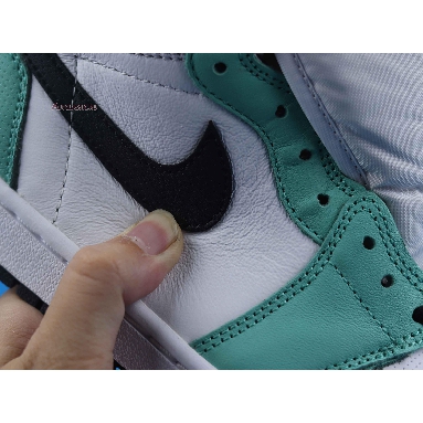 Air Jordan 1 Retro High OG WMNS Multi Color 555441-889 Green/Pink/White/Black Mens Womens Shoes