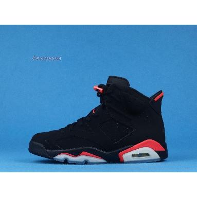 Air Jordan 6 Retro Infrared 2019 384664-060 Black/Infrared 23-Black Mens Womens Shoes