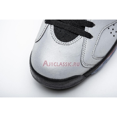 Air Jordan 6 Retro SP Reflections Of A Champion CI4072-001 Reflect Silver/Infrared-Black Mens Womens Shoes