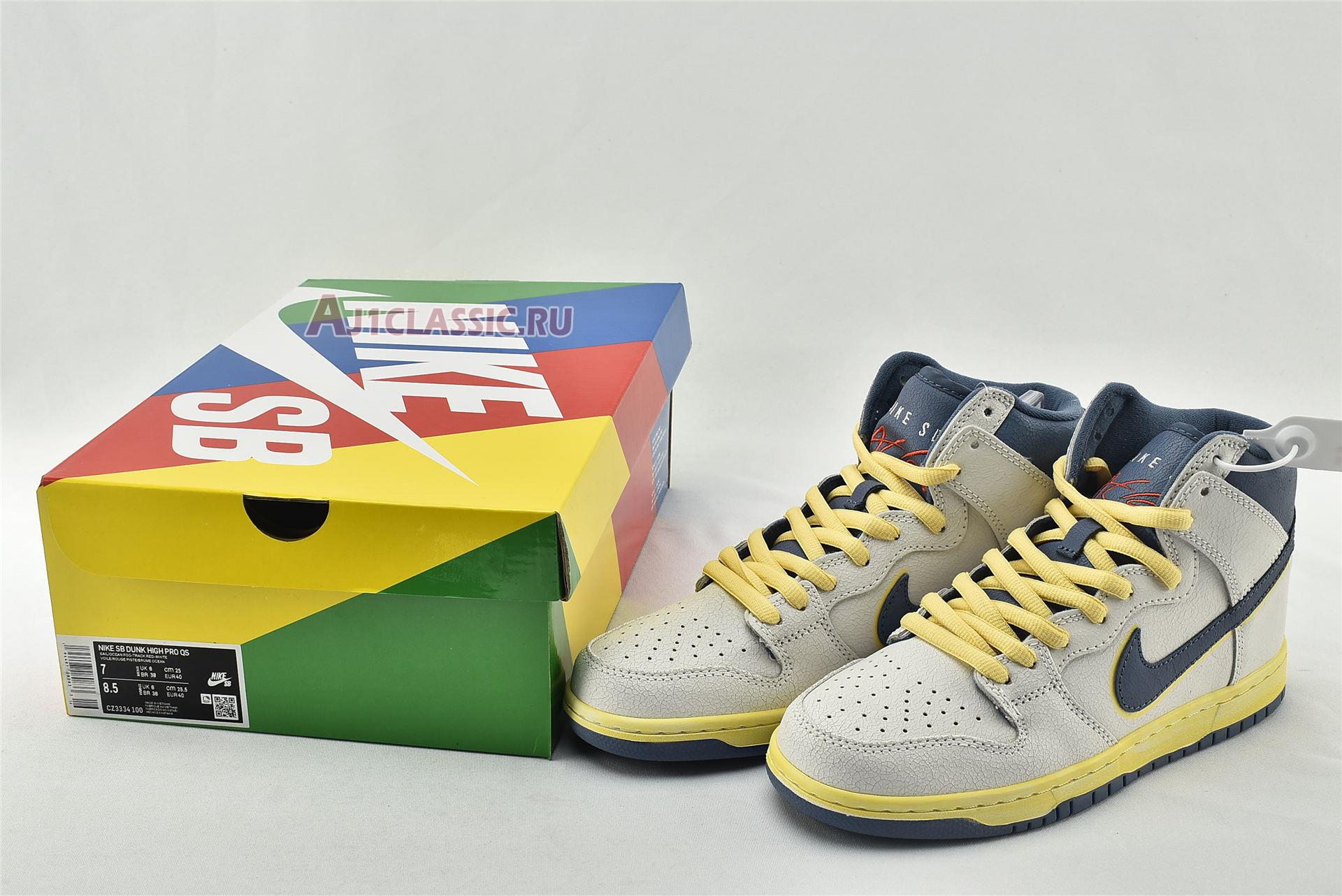 New Atlas x Nike Dunk High SB "Lost At Sea" CZ3334-100 Shoes