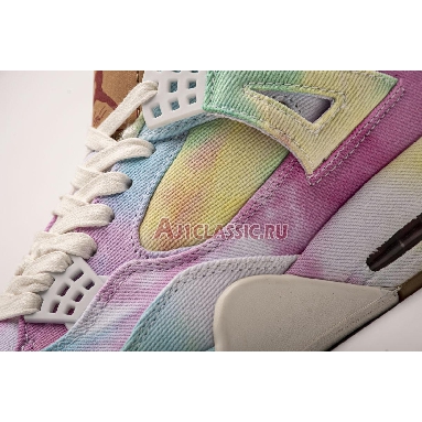 Levis x Air Jordan 4 Retro Multi-Color AO2571-102 Pink/Green/Blue/Multi-Color Mens Womens Shoes