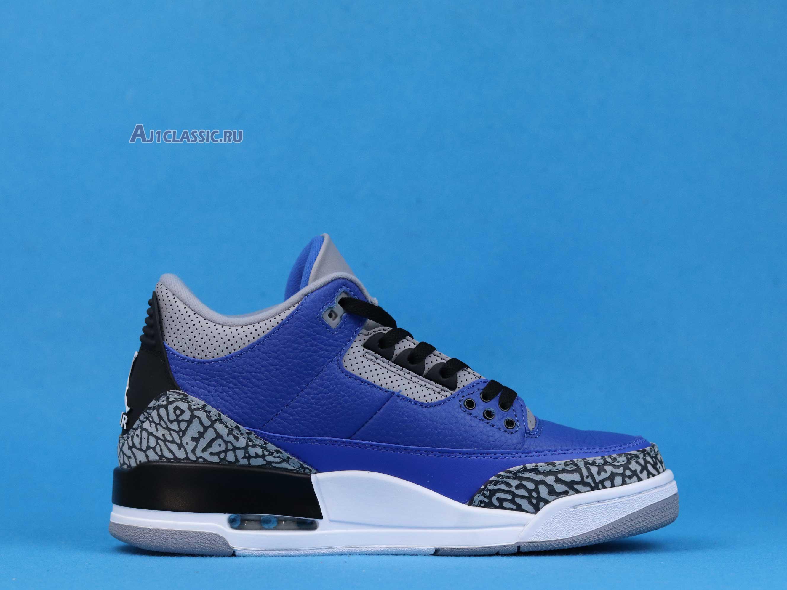 New Air Jordan 3 Retro "Varsity Royal" CT8532-400 Shoes