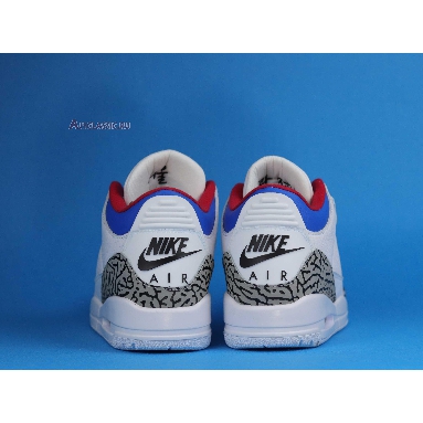 Air Jordan 3 Retro Seoul AV8370-100 White/Soar-Atom Red Mens Womens Shoes
