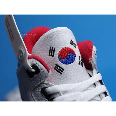 Air Jordan 3 Retro Seoul AV8370-100 White/Soar-Atom Red Mens Womens Shoes