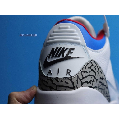 Air Jordan 3 Retro Seoul AV8370-100 White/Soar-Atom Red Mens Womens Shoes