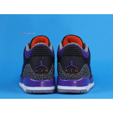 Air Jordan 3 Retro Court Purple CT8532-050 Black/Cement Grey/White/Court Purple Mens Womens Shoes