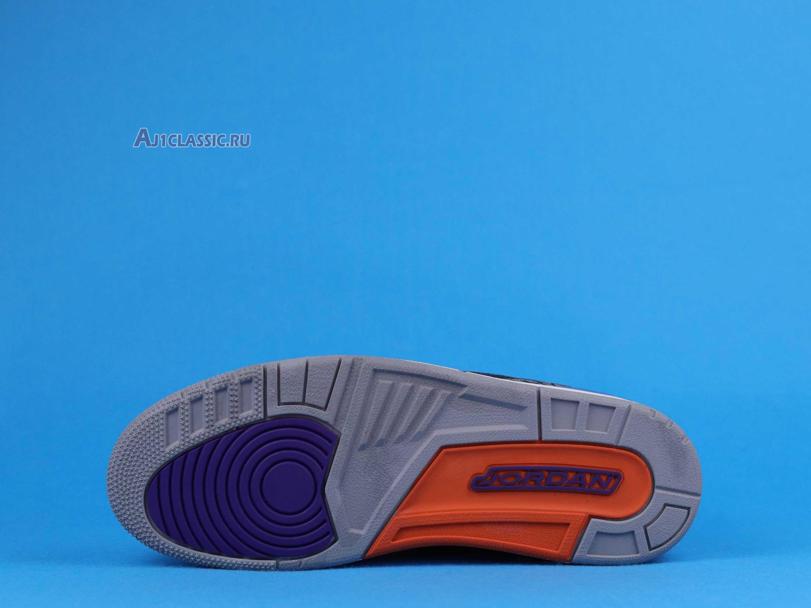 New Air Jordan 3 Retro "Court Purple" CT8532-050 Shoes