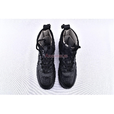 Gore-Tex x Nike Air Force 1 High Triple Black China Exclusive CQ7211-003 Black/Black Mens Womens Shoes