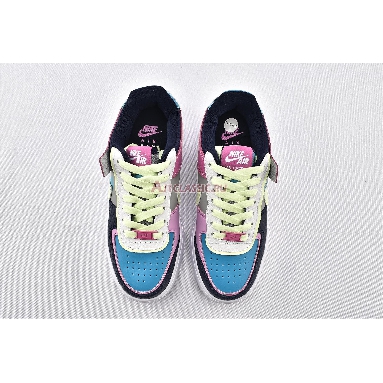 Nike Wmns Air Force 1 Shadow Multi-Color CK3172-001 Black/Blue/Green/Pink/White Mens Womens Shoes