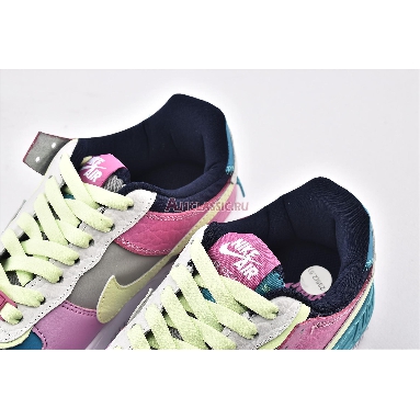 Nike Wmns Air Force 1 Shadow Multi-Color CK3172-001 Black/Blue/Green/Pink/White Mens Womens Shoes