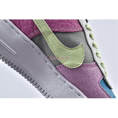 Nike Wmns Air Force 1 Shadow Multi-Color CK3172-001 Black/Blue/Green/Pink/White Mens Womens Shoes