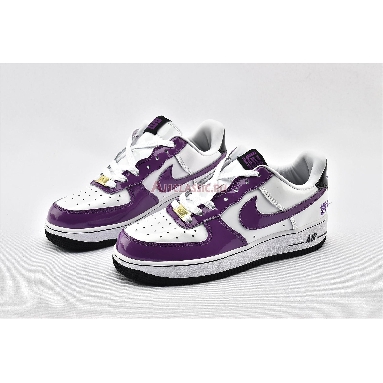 Nike Air Force 1 Chamber Of Fear Temptation AV2051-100 White/Hyacinth-Black Mens Womens Shoes