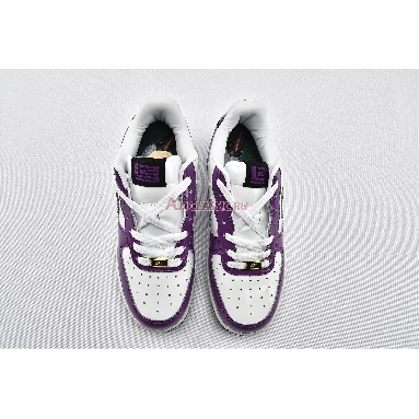 Nike Air Force 1 Chamber Of Fear Temptation AV2051-100 White/Hyacinth-Black Mens Womens Shoes