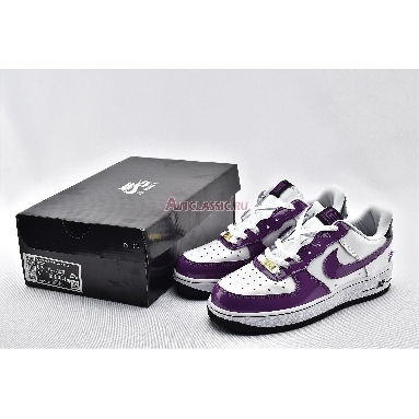 Nike Air Force 1 Chamber Of Fear Temptation AV2051-100 White/Hyacinth-Black Mens Womens Shoes