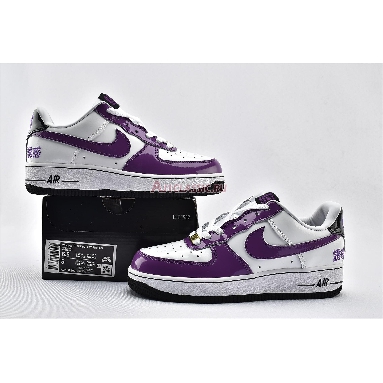 Nike Air Force 1 Chamber Of Fear Temptation AV2051-100 White/Hyacinth-Black Mens Womens Shoes