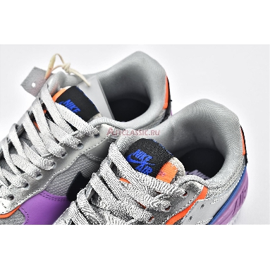 Nike Wmns Air Force 1 Shadow Metallic Silver CW6030-001 Metallic Silver/Fuchsia Glow/Hyper Crimson/Racer Blue Mens Womens Shoes