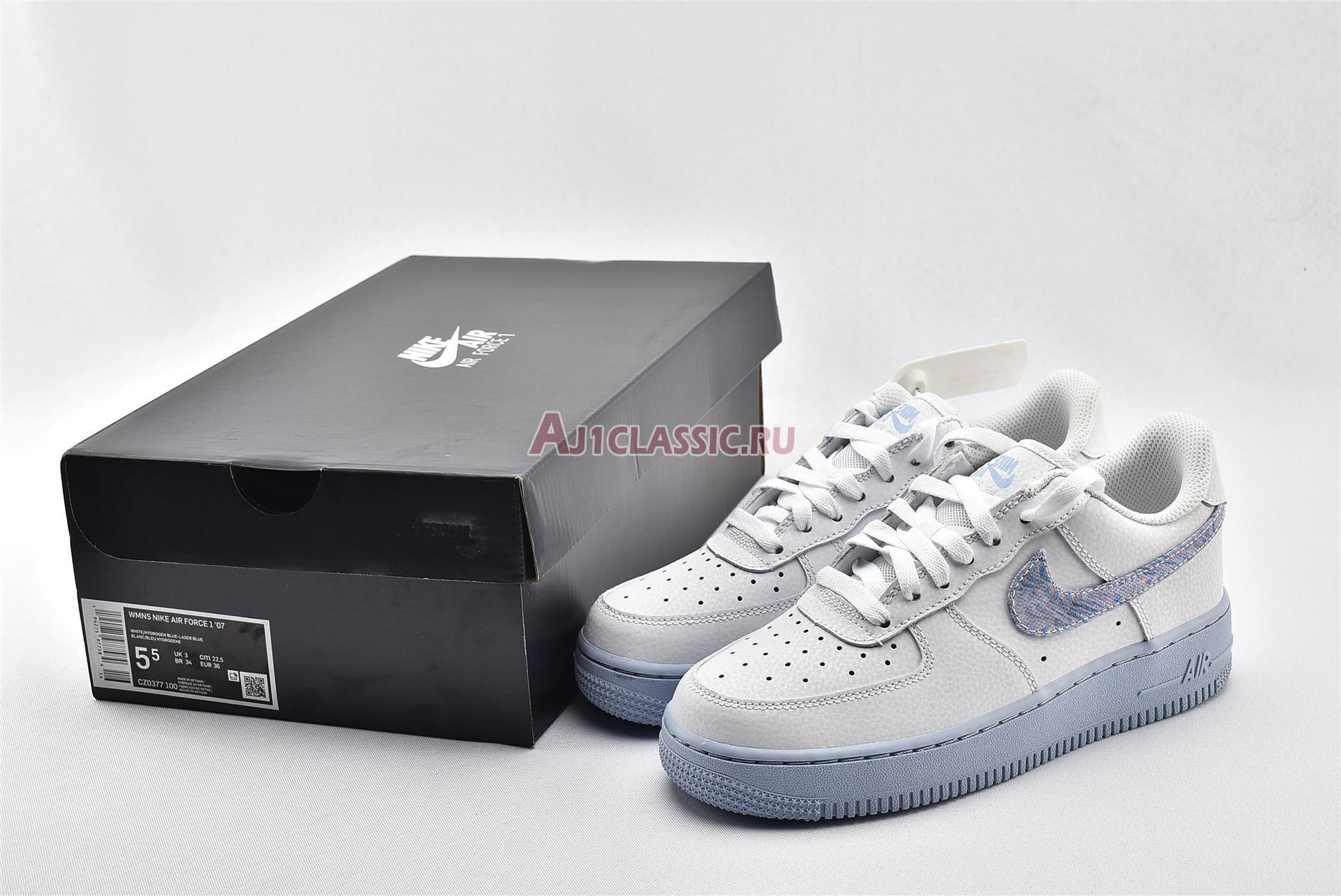 New Nike Air Force 1 Low "Hydrogen Blue" CZ0377-100 Shoes