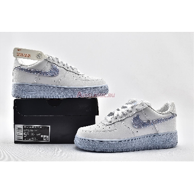 Nike Air Force 1 Low Hydrogen Blue CZ0377-100 White/Hydrogen Blue/Laser Blue Mens Womens Shoes