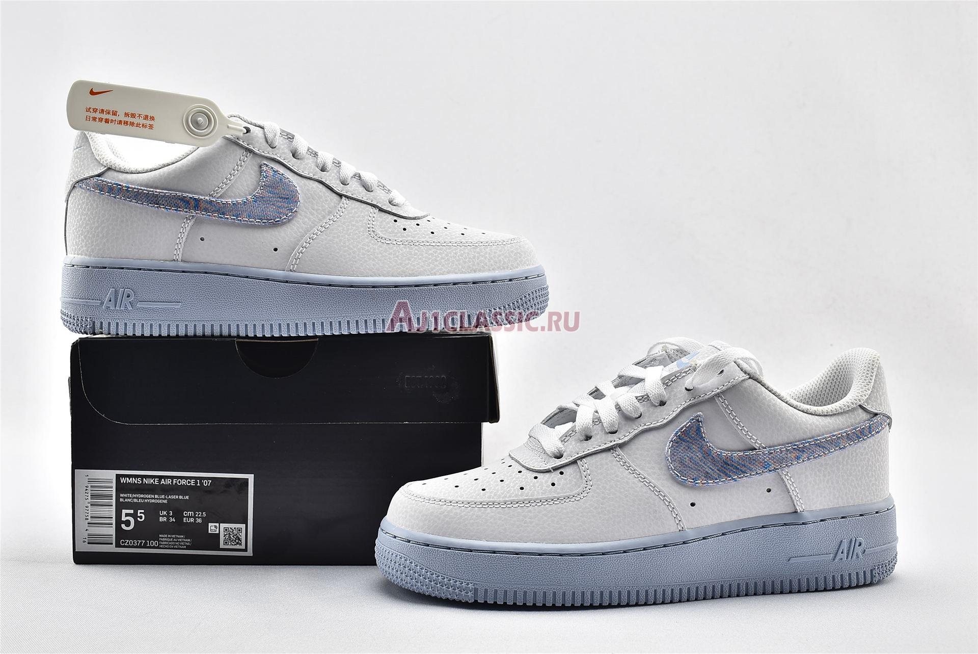 New Nike Air Force 1 Low "Hydrogen Blue" CZ0377-100 Shoes
