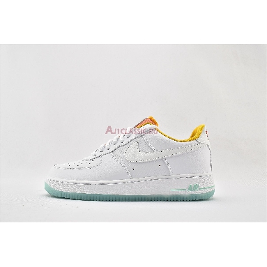 Nike Air Force 1 07 Corner Markets CZ8132-100 White/Dark Sulfur/Hyper Pink/White Mens Womens Shoes
