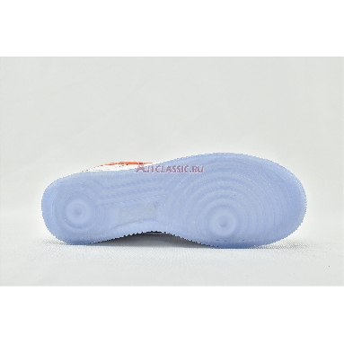 Kith x Nike Air Force 1 Low NYC - White CZ7928-100 White/Rush Blue/White/Brilliant Orange Mens Womens Shoes