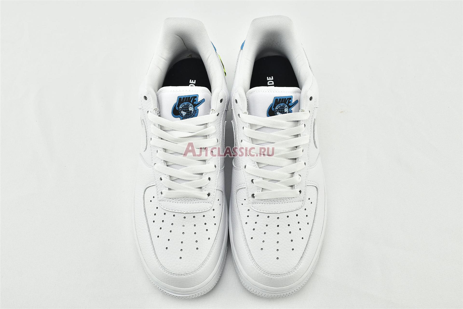 New Nike Air Force 1 07 SE "Worldwide Pack - Volt" CT1414-101 Shoes