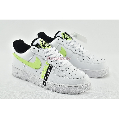 Nike Air Force 1 LV8 1 Worldwide Pack - White Barely Volt CN8536-100 White/Volt/Black/Barely Volt Mens Womens Shoes
