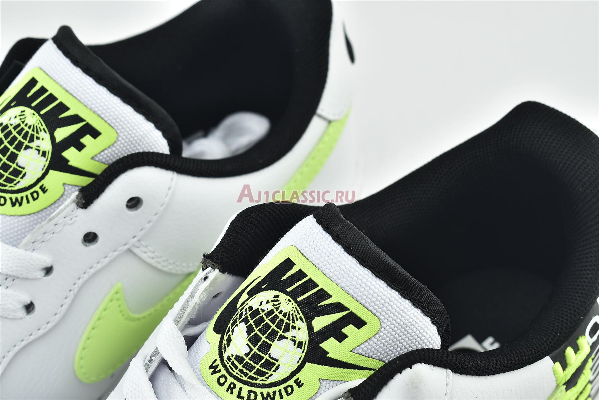 New Nike Air Force 1 LV8 1 "Worldwide Pack - White Barely Volt" CN8536-100 Shoes