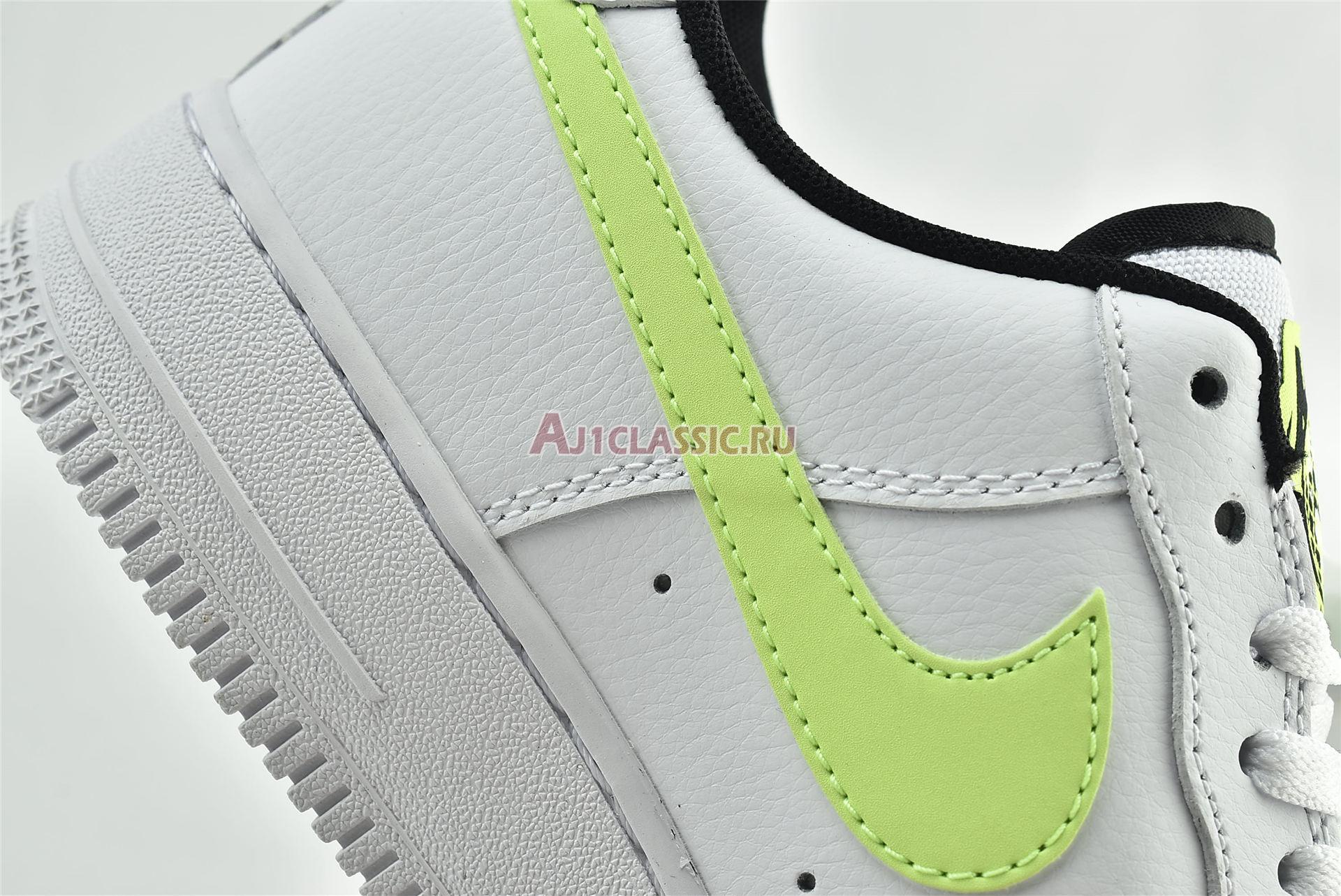 New Nike Air Force 1 LV8 1 "Worldwide Pack - White Barely Volt" CN8536-100 Shoes