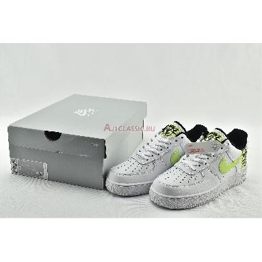 Nike Air Force 1 LV8 1 Worldwide Pack - White Barely Volt CN8536-100 White/Volt/Black/Barely Volt Mens Womens Shoes