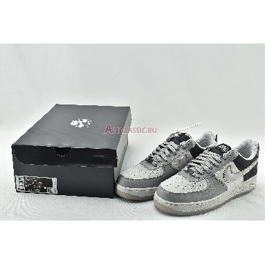 Nike Air Force 1 Low 07 LV8 Triple Grey AO2425-001 Atmosphere Grey/Vast Grey-Thunder Grey Mens Womens Shoes