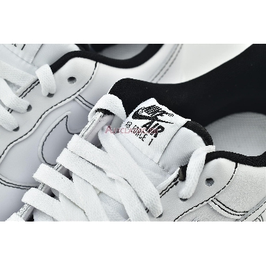 Nike Air Force 1 Low 07 Contrast Stitch CV1724-104 White/Black-White Mens Womens Shoes