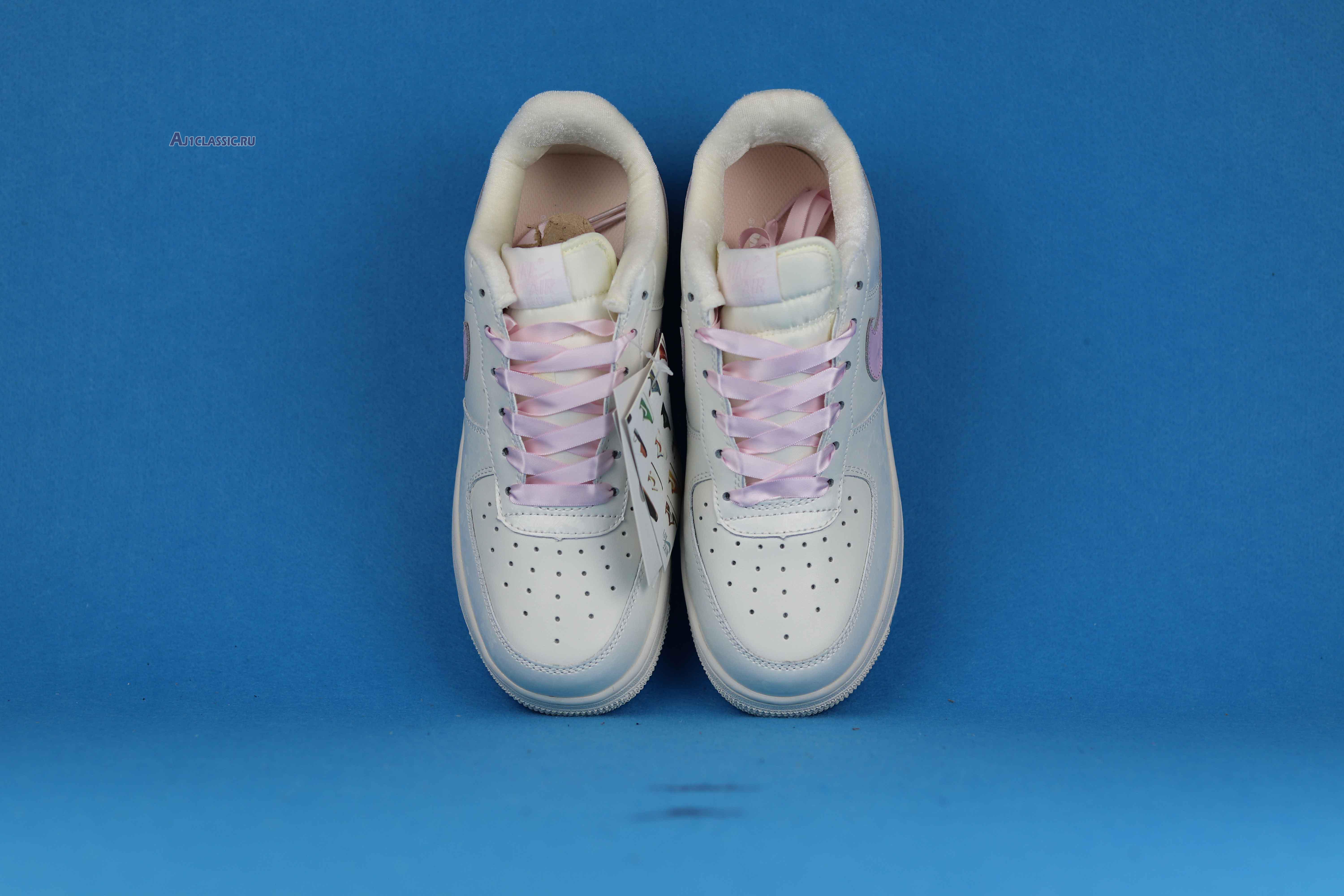 New Nike Air Force 1 GS "Sail Arctic Pink" 314219-130 Shoes