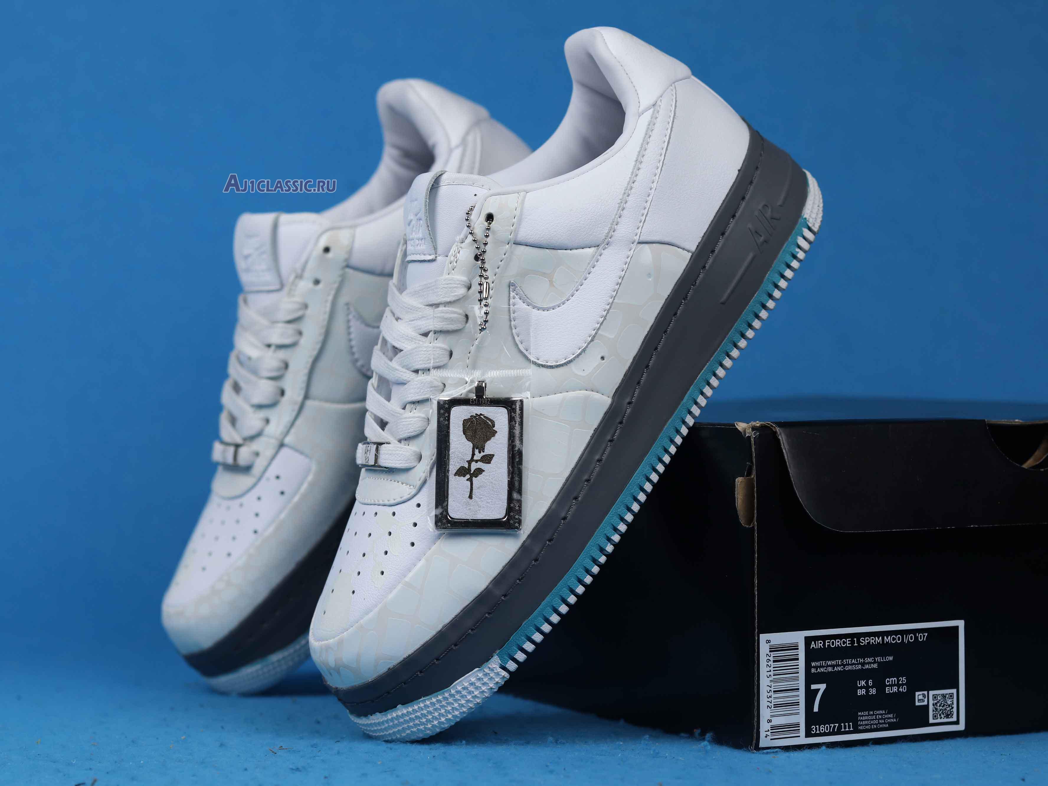 New Nike Air Force 1 Sprm Mco I/O 07 "Rosies Dry Goods" 316077-111 Shoes