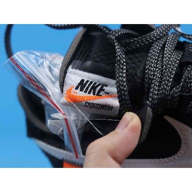 Off-White x Nike Air Force 1 Low Black AO4606-001 Black/White-Cone-Black Mens Womens Shoes